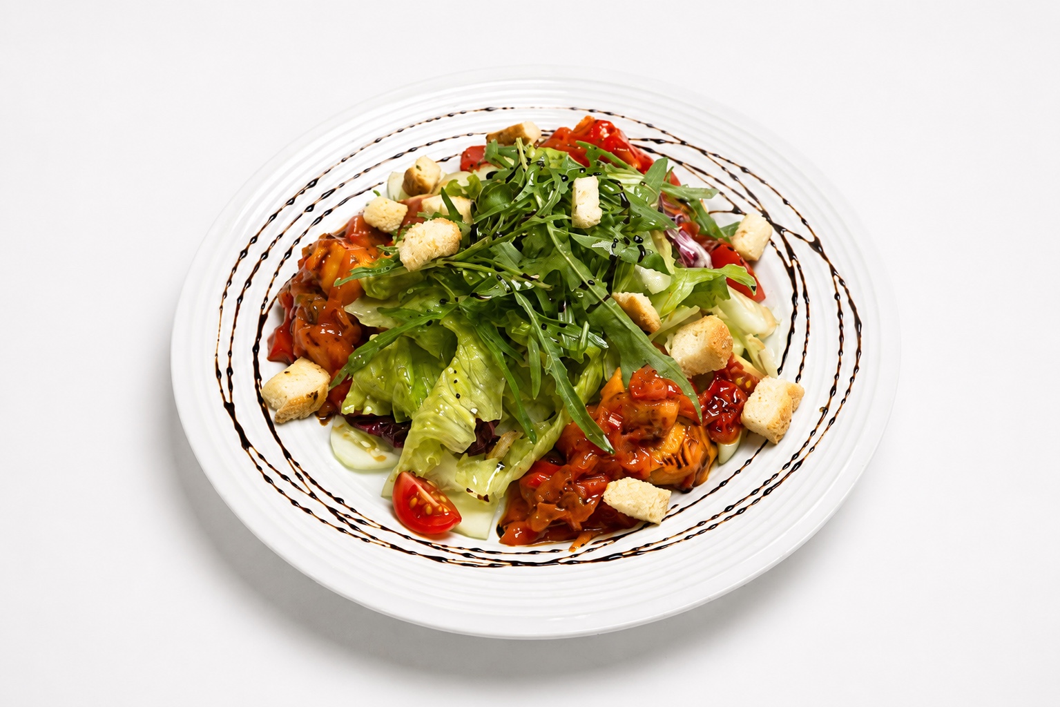 Salad gà nướng Cajun