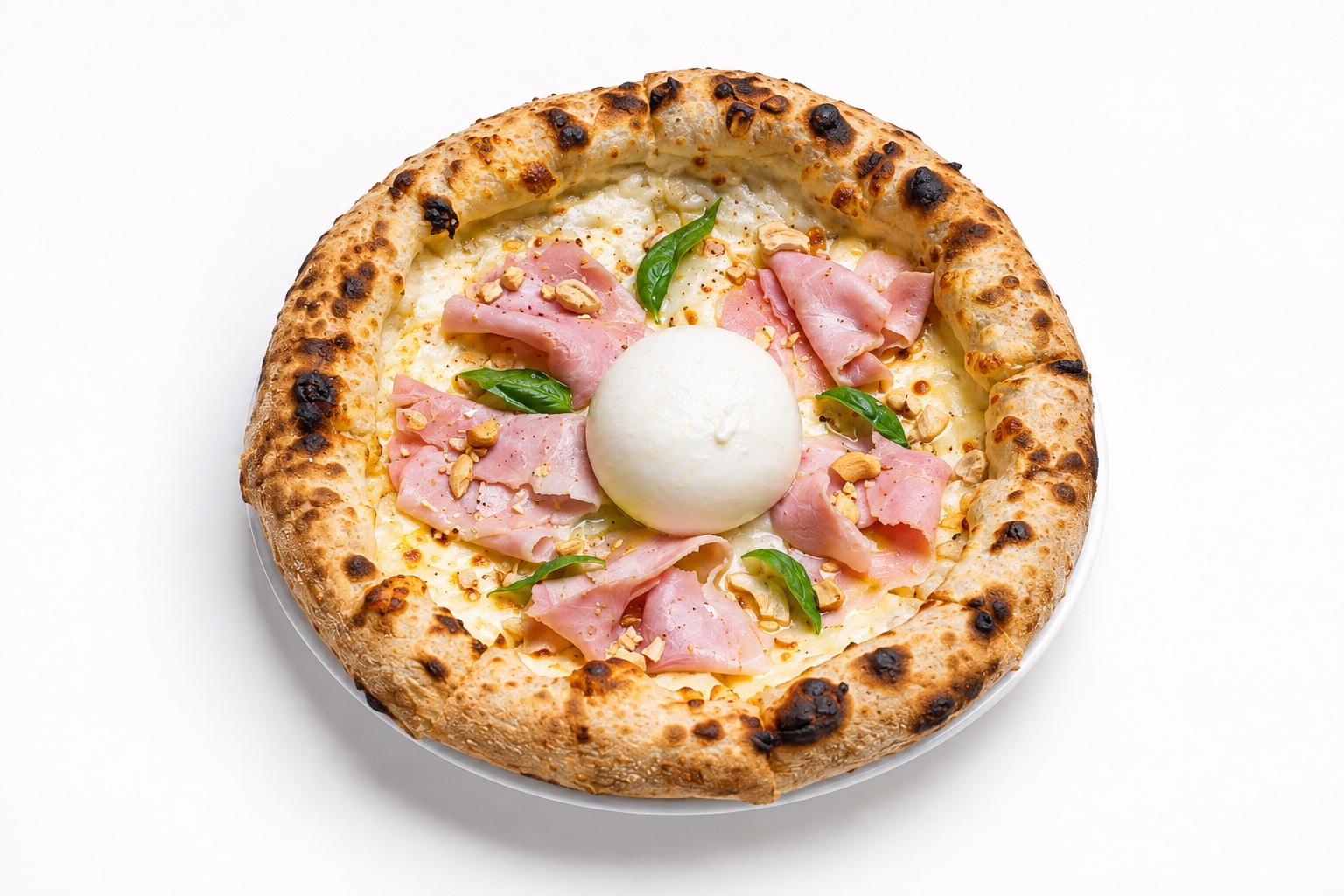 Pizza Burata Ham